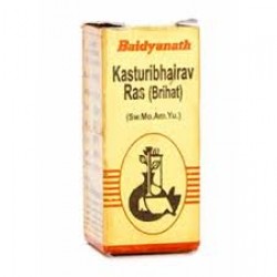 Baidyanath  Kasturi Bhairav Ras Br. {S.M.A.Y.} 5 Tab